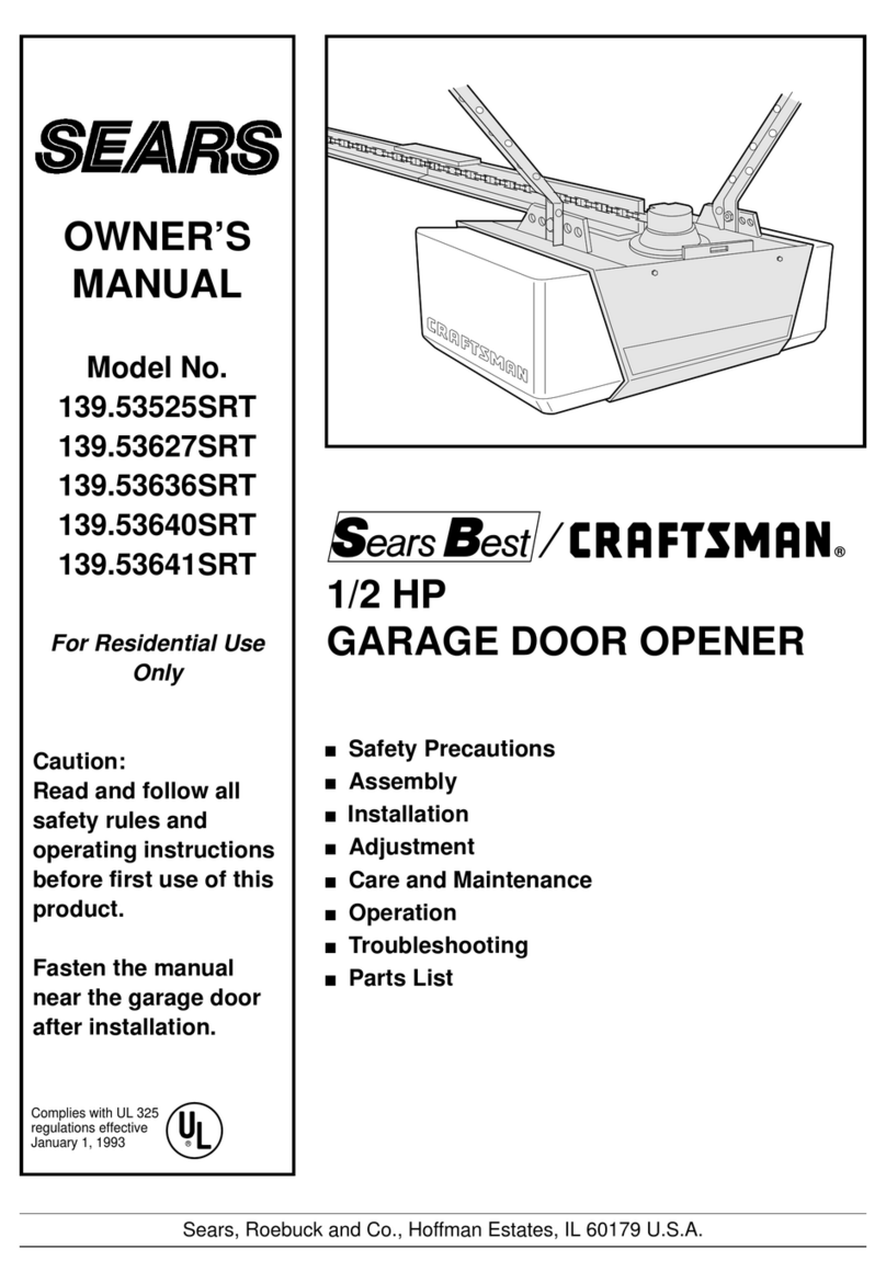 Craftsman 139.53525SRT owner's manual