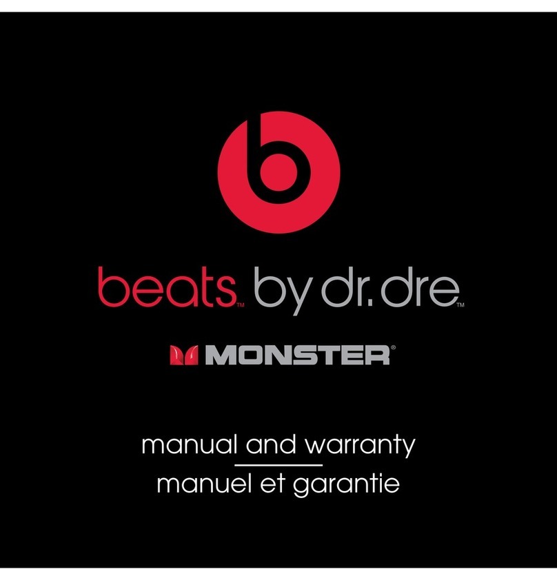 Beats Beats by Dr. Dre Manual and warranty