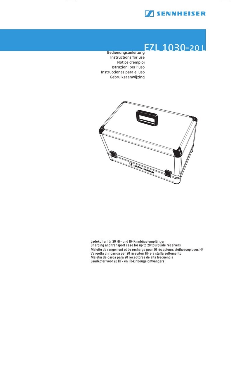 Sennheiser EZL 1030-20 L Instructions for use