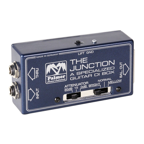 Palmer The Junction PDI-09 User manual