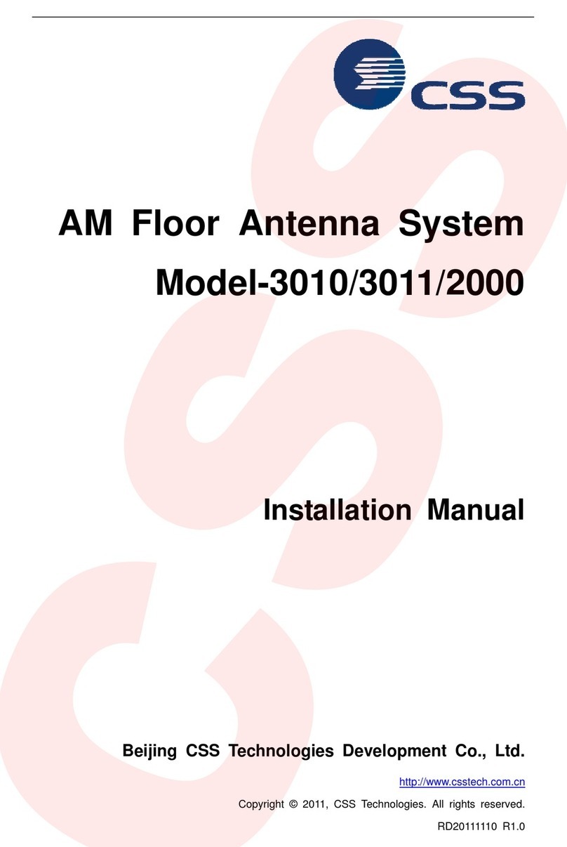 CSS Technologies 3010 User manual