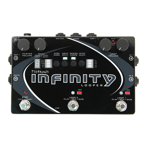 pigtronix Infinity looper User manual