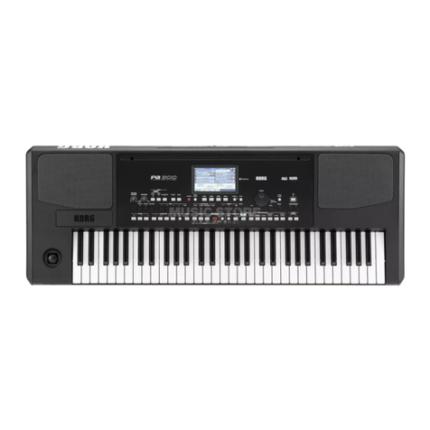 Korg Pa300 quick guide