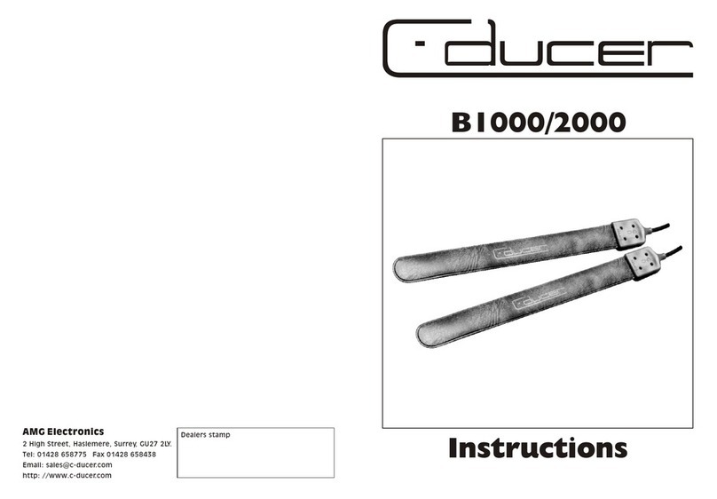C-ducer B1000 User manual