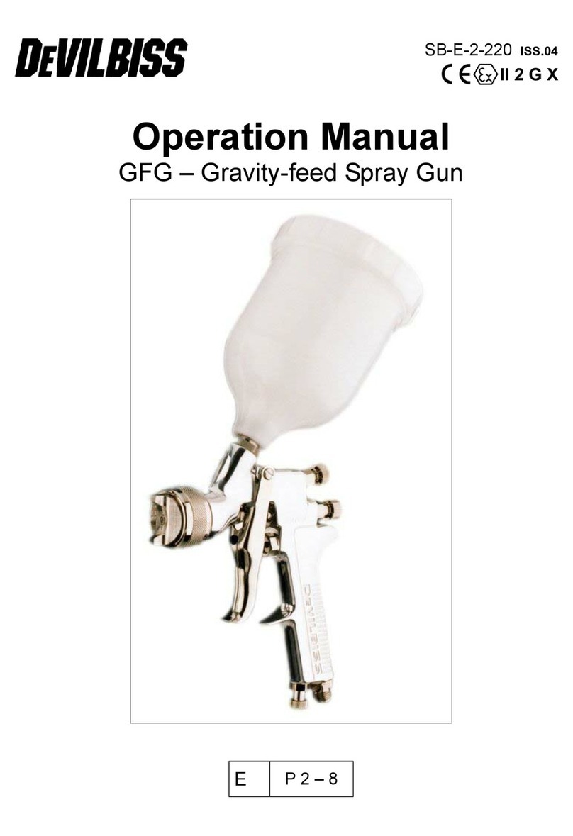 DeVilbiss E P2 – 8 Operation manual DeVilbiss E P2 – 8 Operation manual