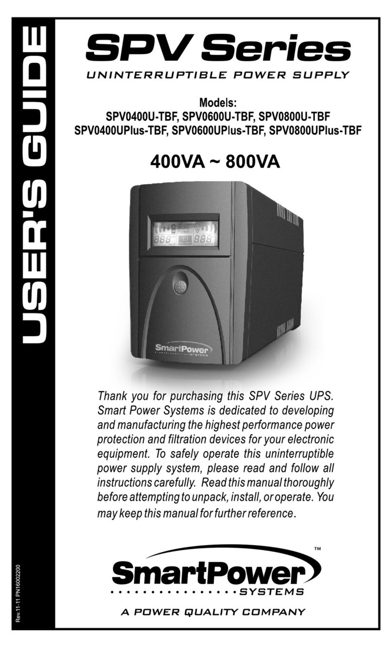 Smart power SPV0400U-TBF User manual