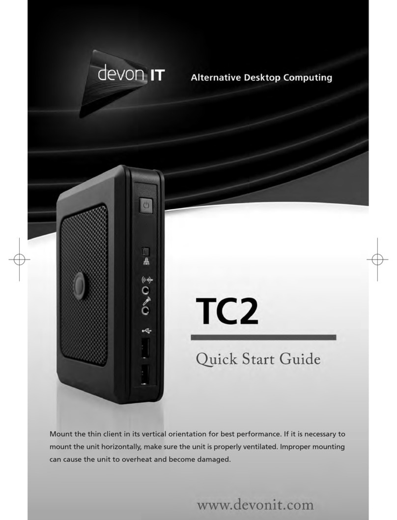Devon IT TV2 quick start guide