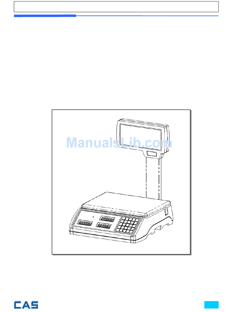 CAS ER Series User manual
