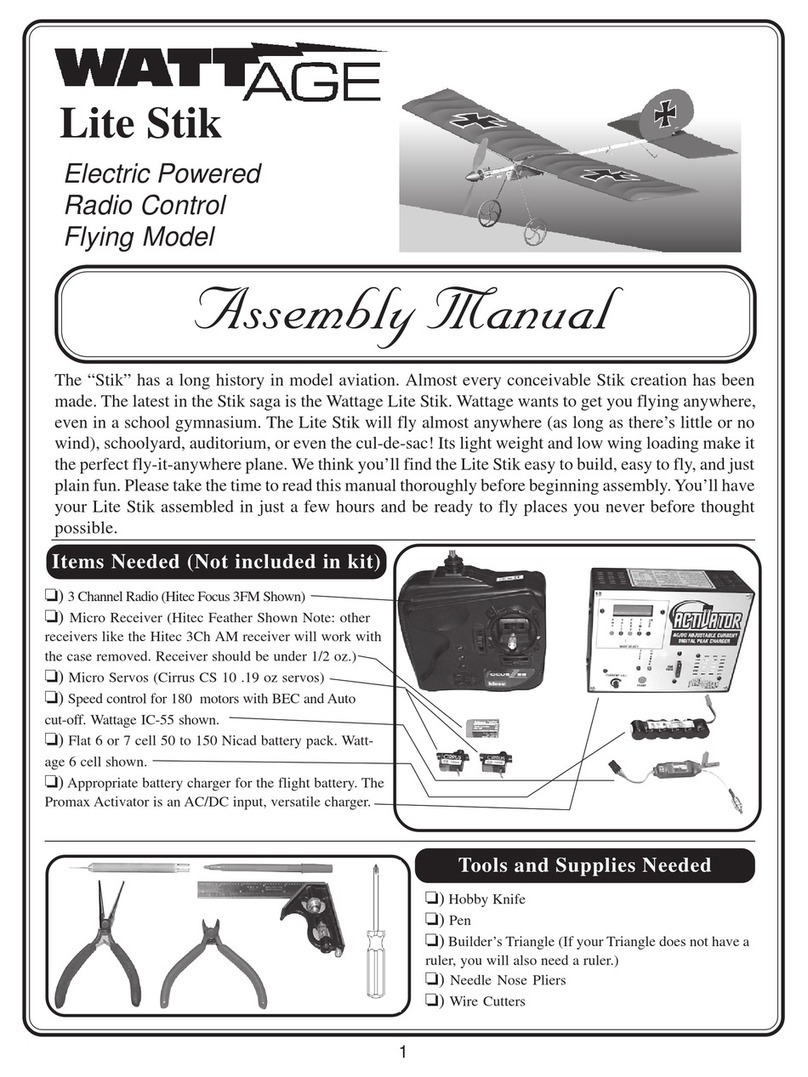 WATT AGE Lite Stik User manual