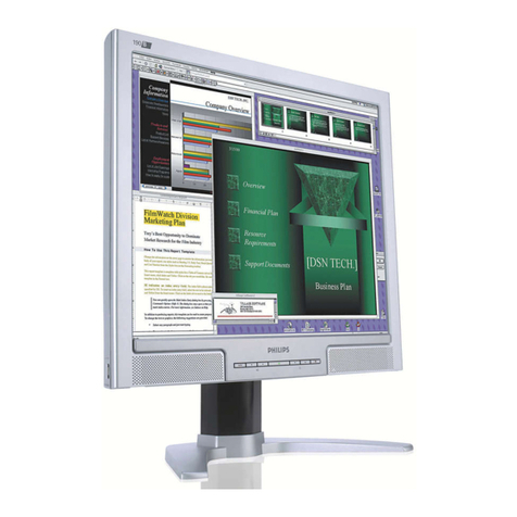 Philips 190B7 User manual