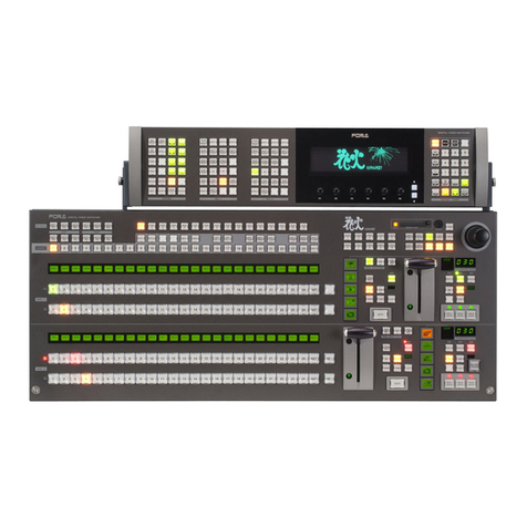 FOR-A HVS-3800HS Installation and operation manual
