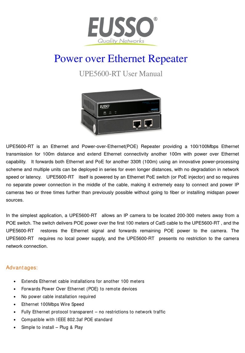 Eusso UPE5600-RT user manual