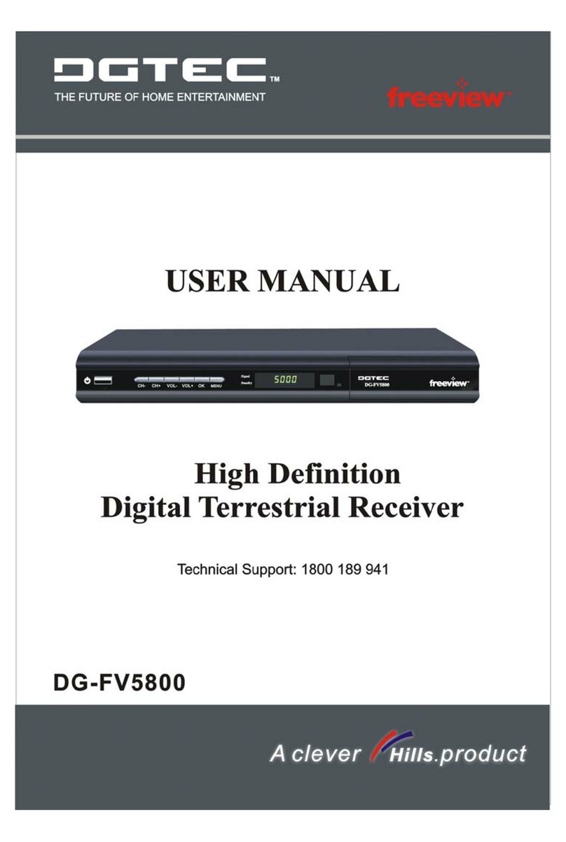 DGTEC DG-FV5800 user manual