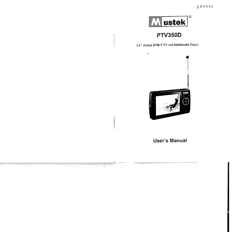 Mustek PTV350D User manual