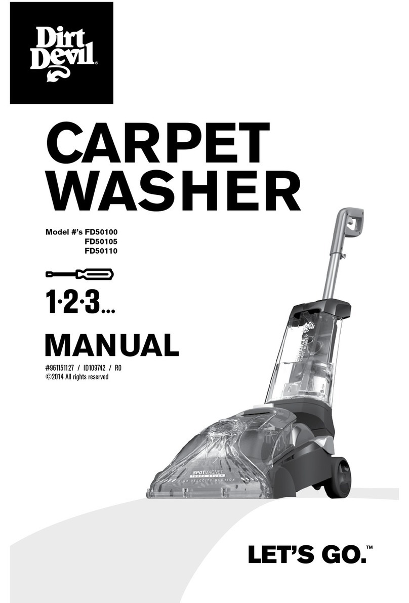 Dirt Devil FD50100 User manual