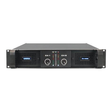 Unika TD-14000 User manual