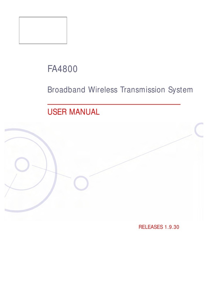 Ceragon FA4800 user manual