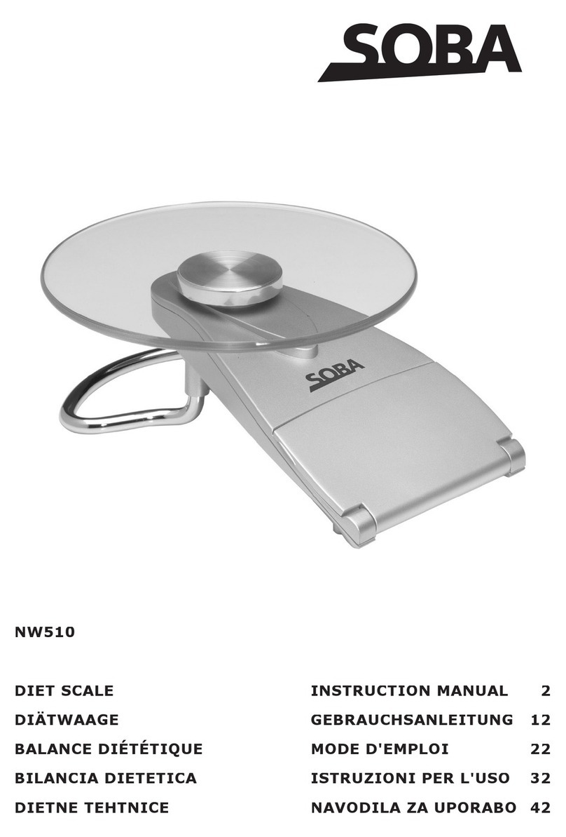 Soba NW510 instruction manual