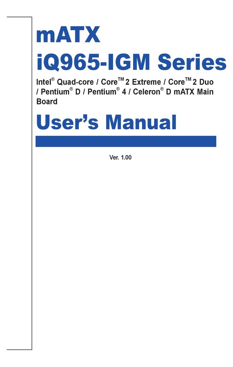Rosch Computer iQ965-IGM Series User manual Rosch Computer iQ965-IGM Series User manual