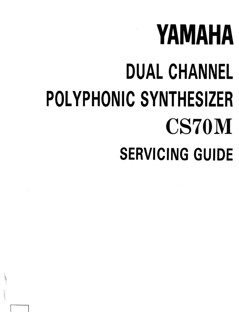 Yamaha CS-70M User manual Yamaha CS-70M User manual