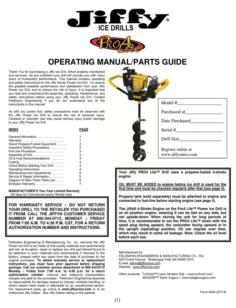 Jiffy Pro4 Lite User manual