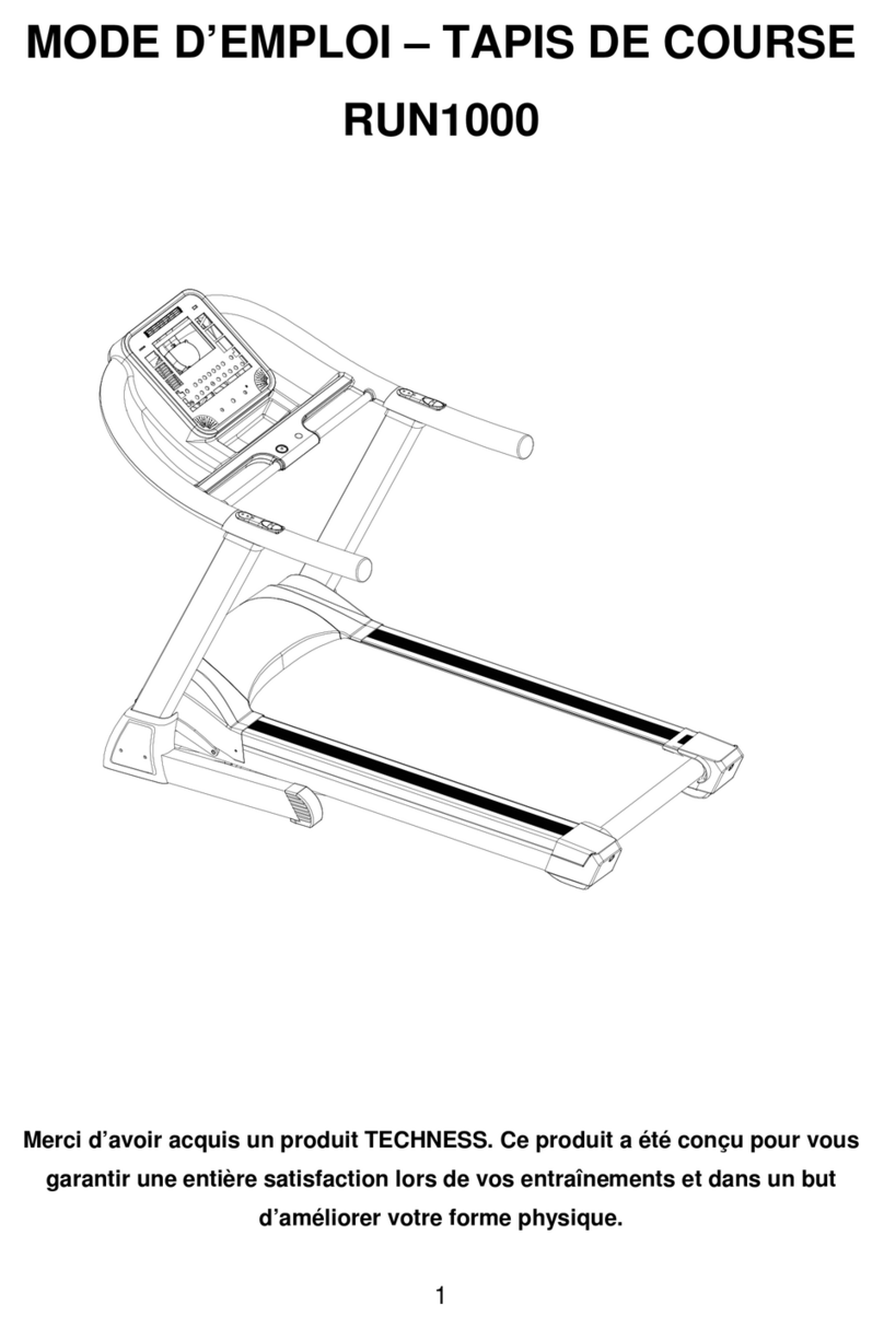 Tool Fitness RUN1000 user guide