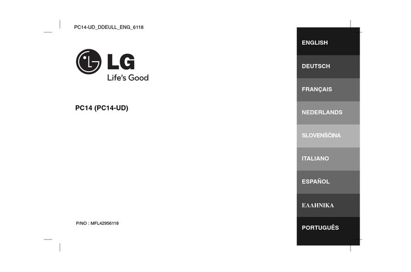 LG PC14 user manual