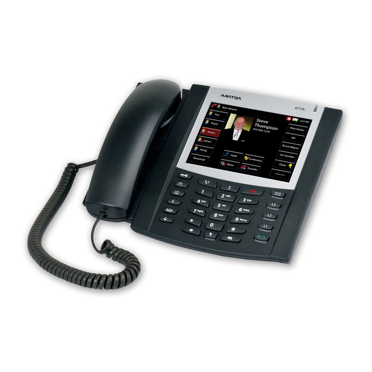 Aastra Clearspan 6739i user guide