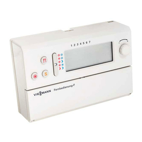 Viessmann F remote control User manual Viessmann F remote control User manual