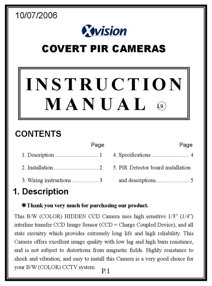 X-Vision PC810 User manual