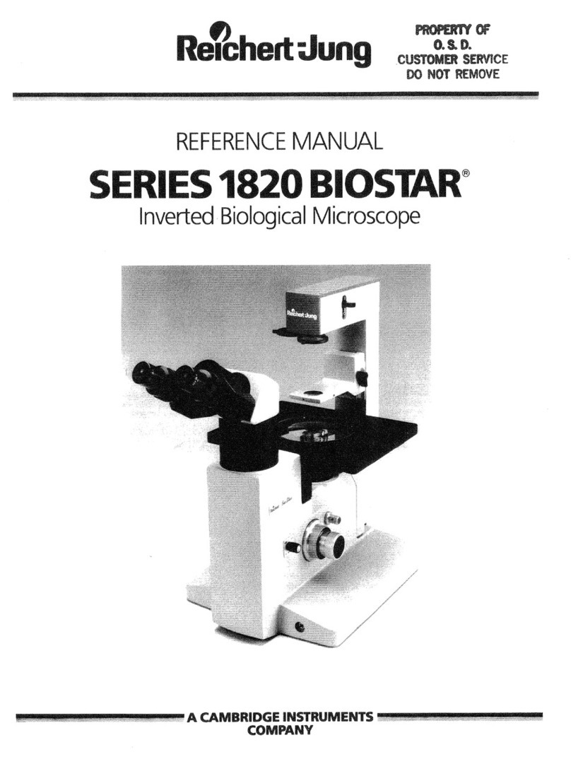 Reichert-Jung 1820 Series BIOSTAR Reference manual