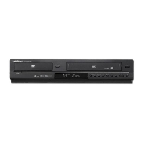 Samsung DVD-V9650 instruction manual