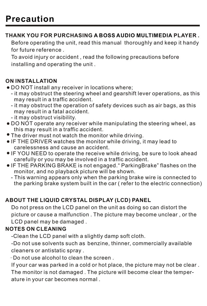 BOSSCO audio multimedia player user manual