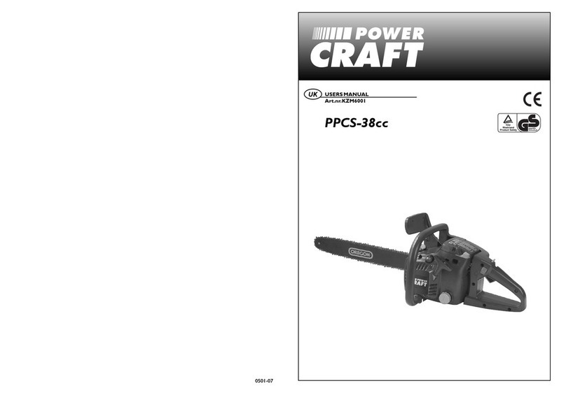 Power Craft PPCS-38cc user manual