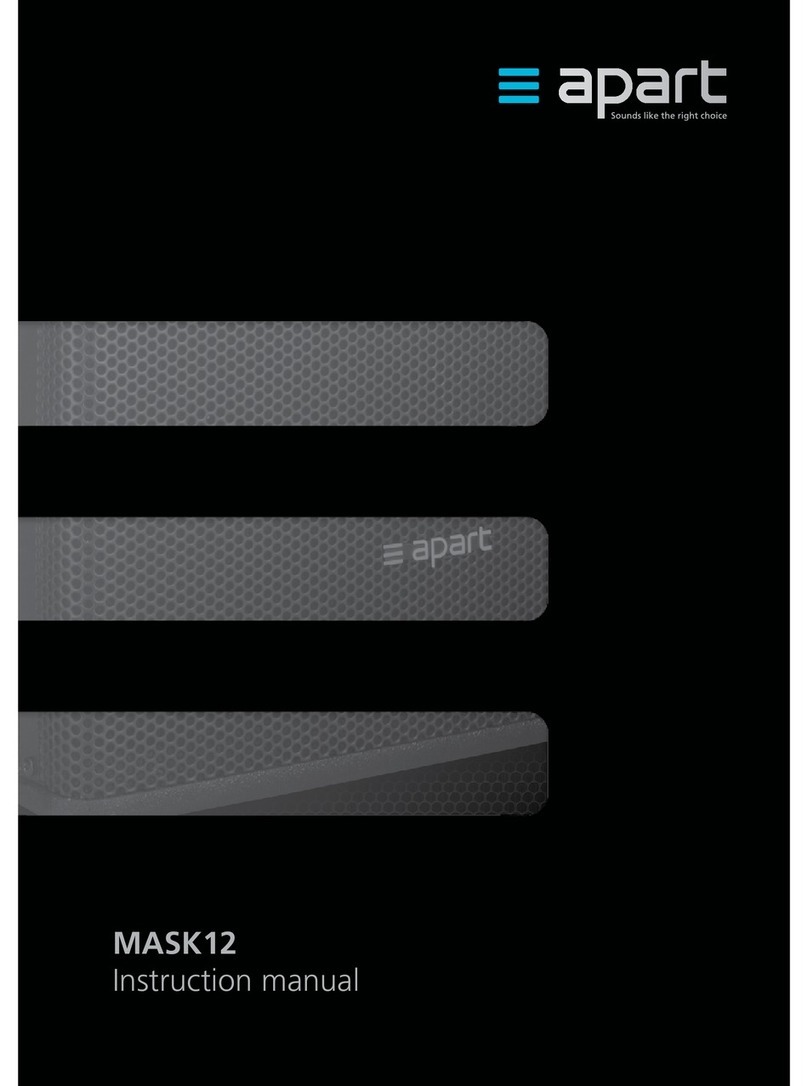 APART MASK12 instruction manual