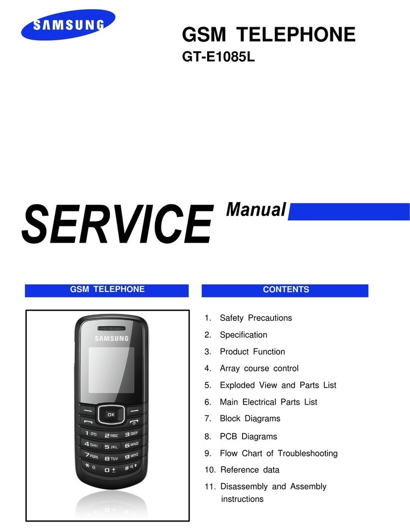 Samsung GT-E1085L Service manual