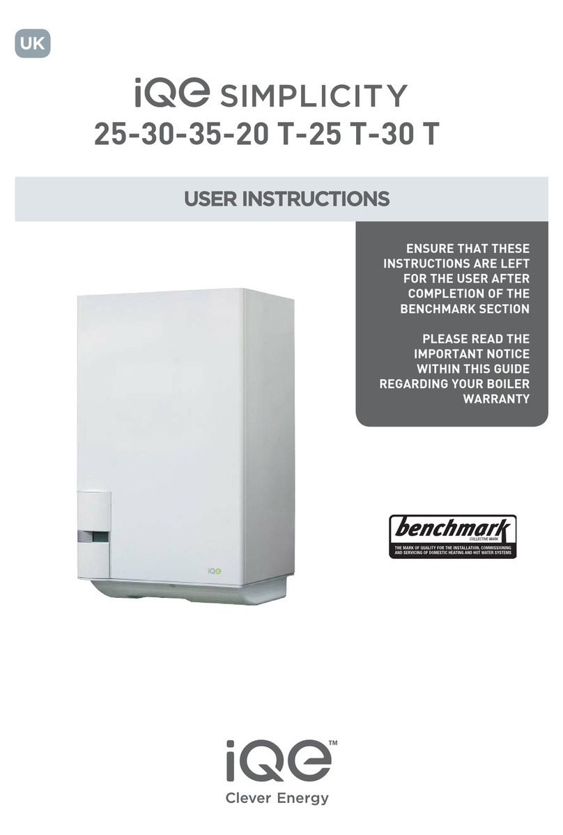 iQe SIMPLICITY 25 User instructions