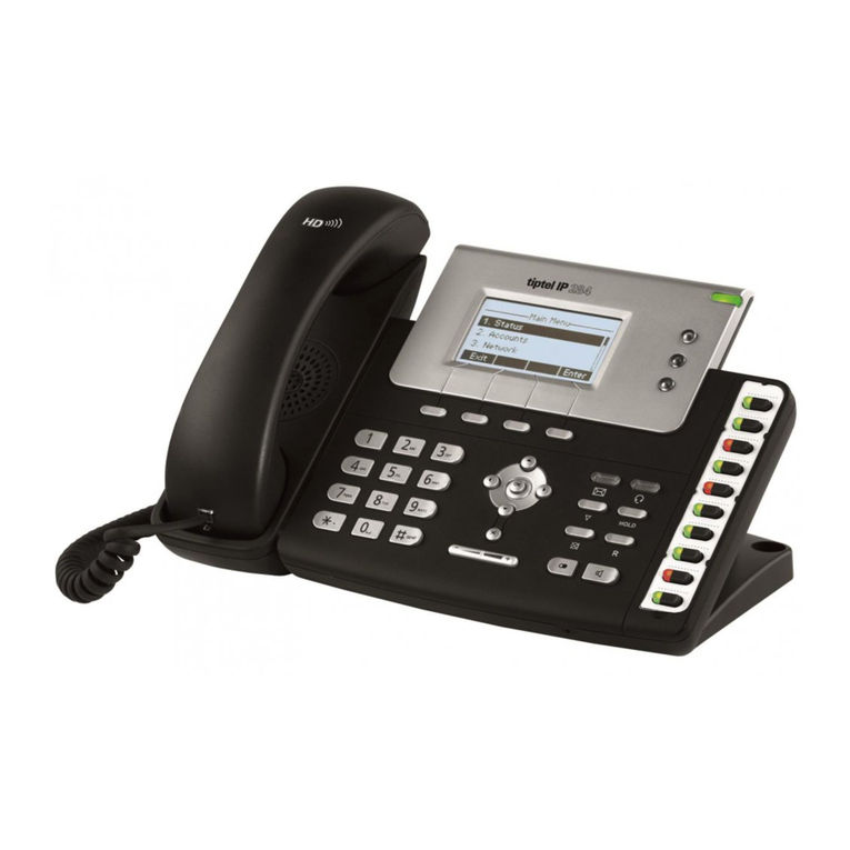 TIPTEL IP 284 manual