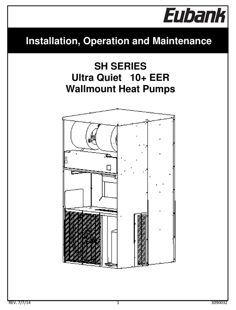 Eubank SH Series Installation, operation and maintenance