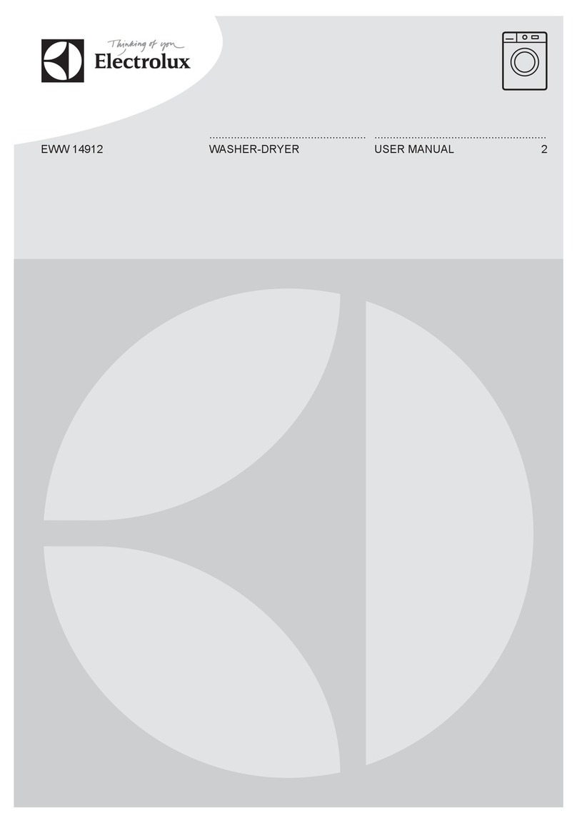 Electrolux EWW14912 User manual
