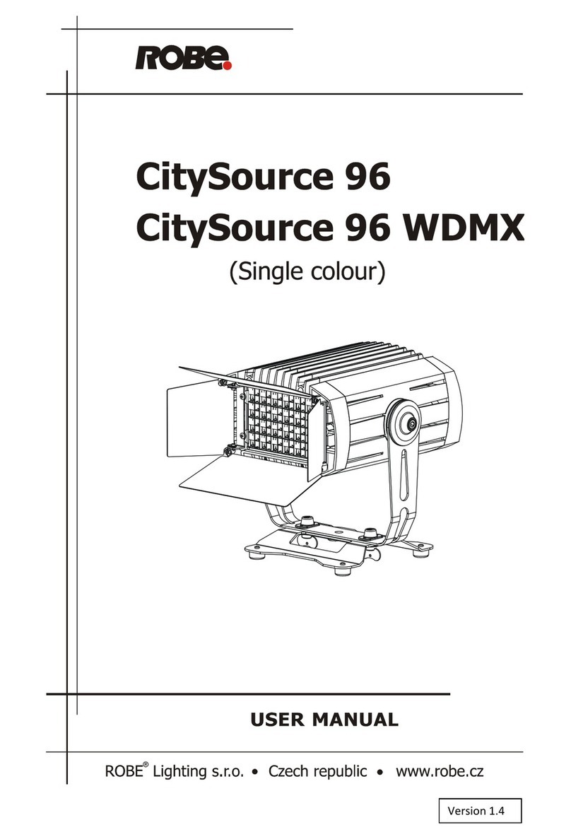 Robe CitySource 96 User manual