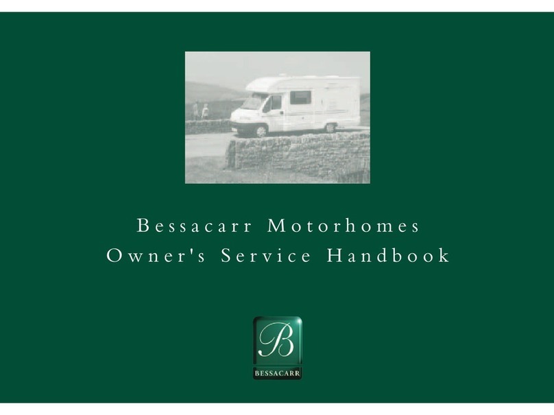 Bessacarr E330 Owner's service handbook