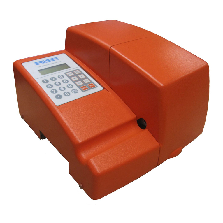 Eraser WC601A User manual