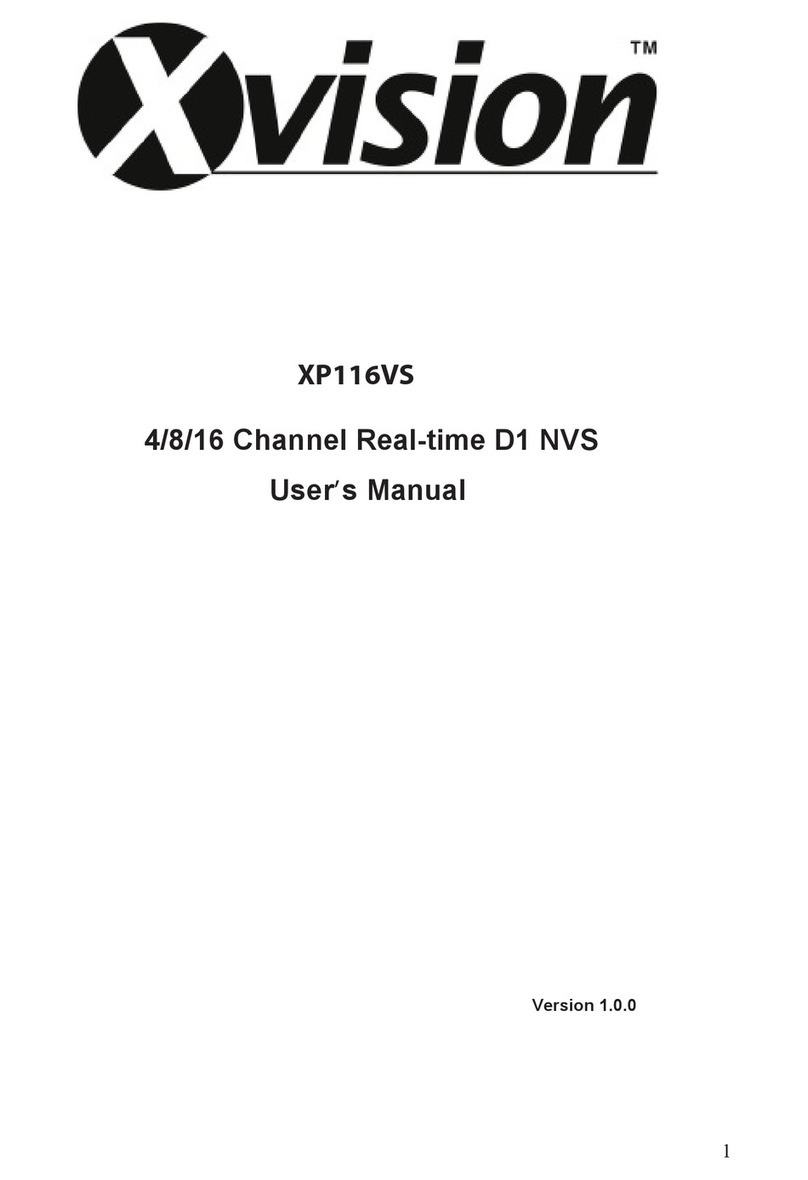 X-Vision XP116VS User manual