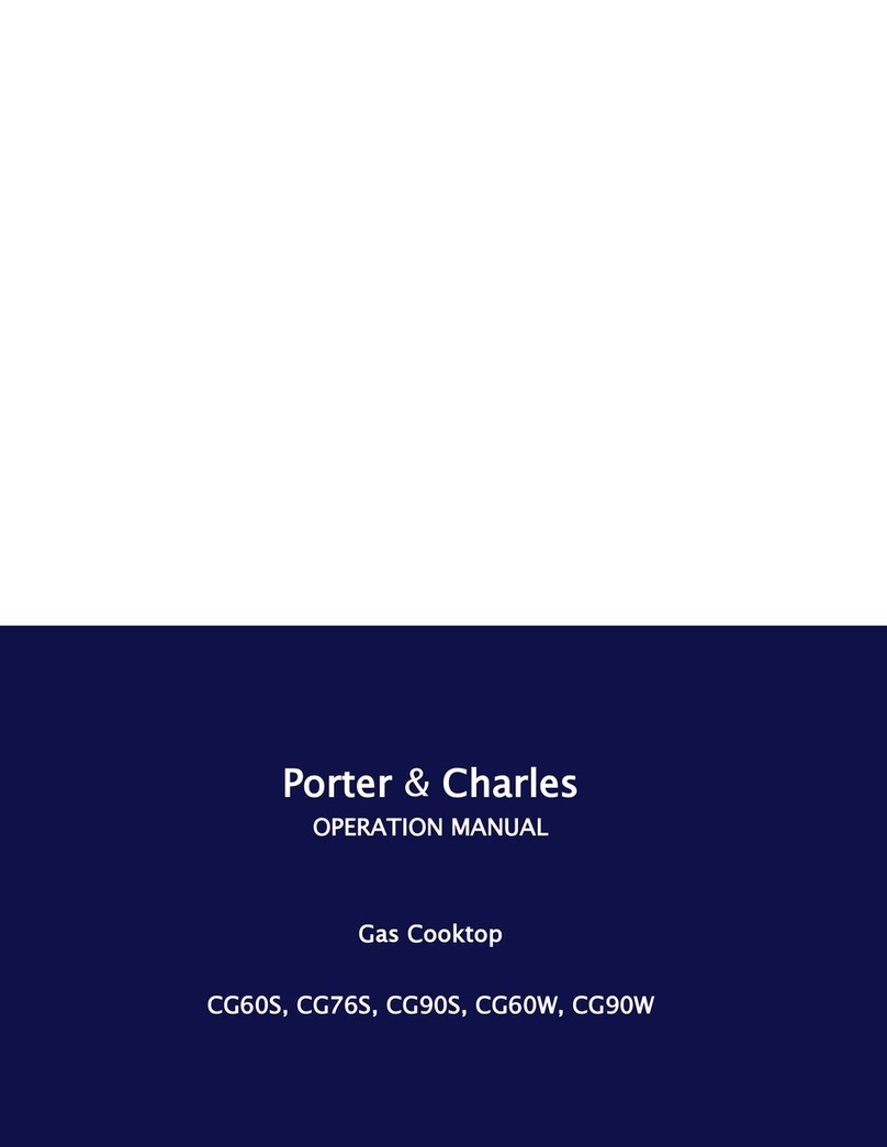 Porter&Charles CG60S operating manual