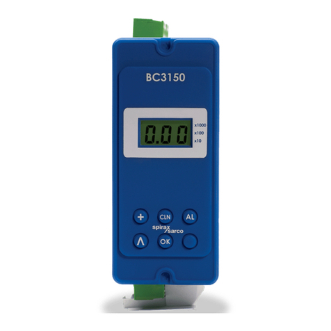 Spirax Sarco BC3150 Installation and maintenance instructions