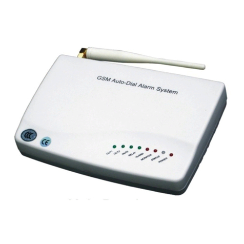 Novibo SX GSM SMS Auto-dial Alarm System Installation and user manual