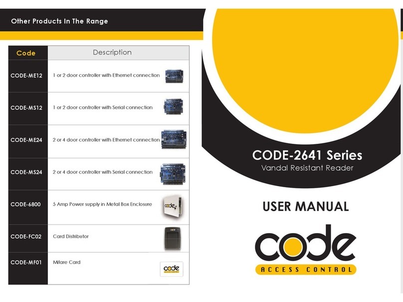Code CODE-2641 Series user manual