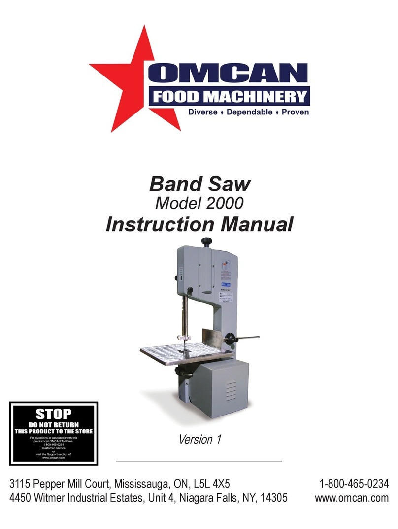 Omcan 2000 User manual