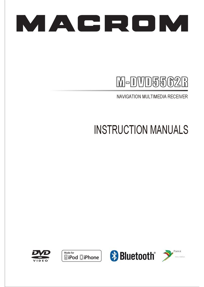 Macrom M-DVD5562R Manual